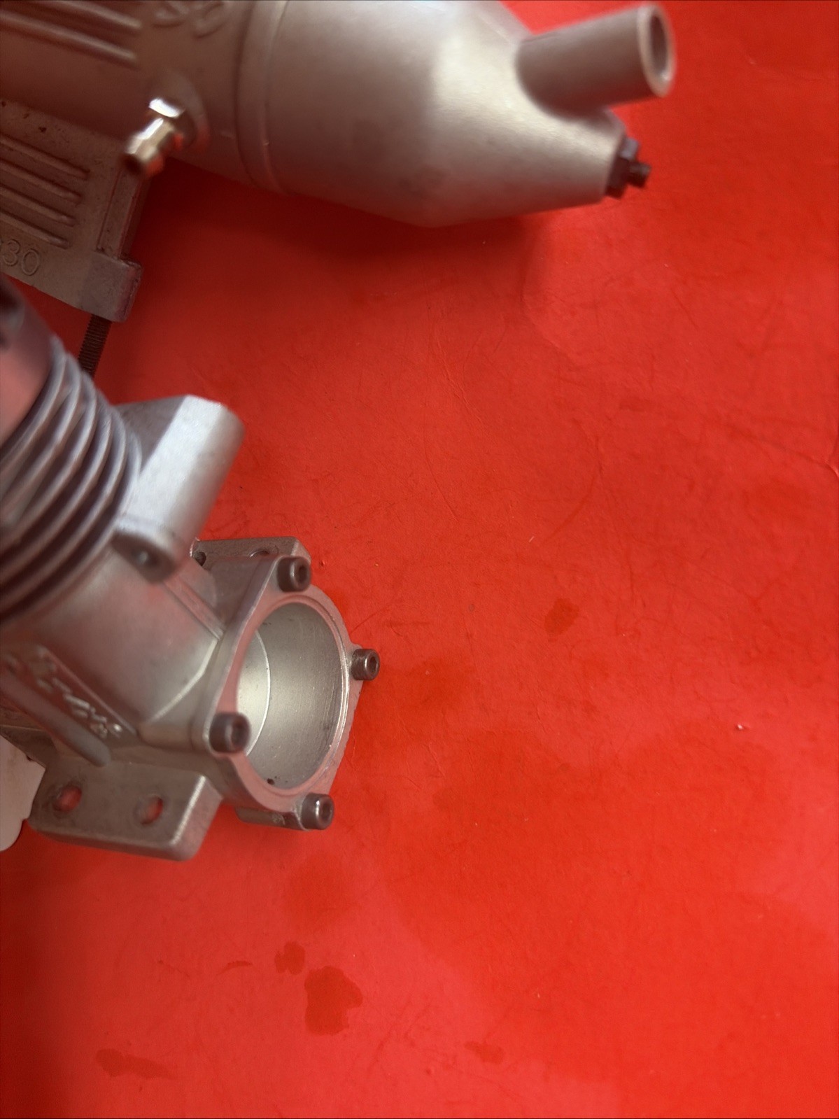 OS 20 FP C/L ENGINE WITH STOCK MUFFLER NICE #57