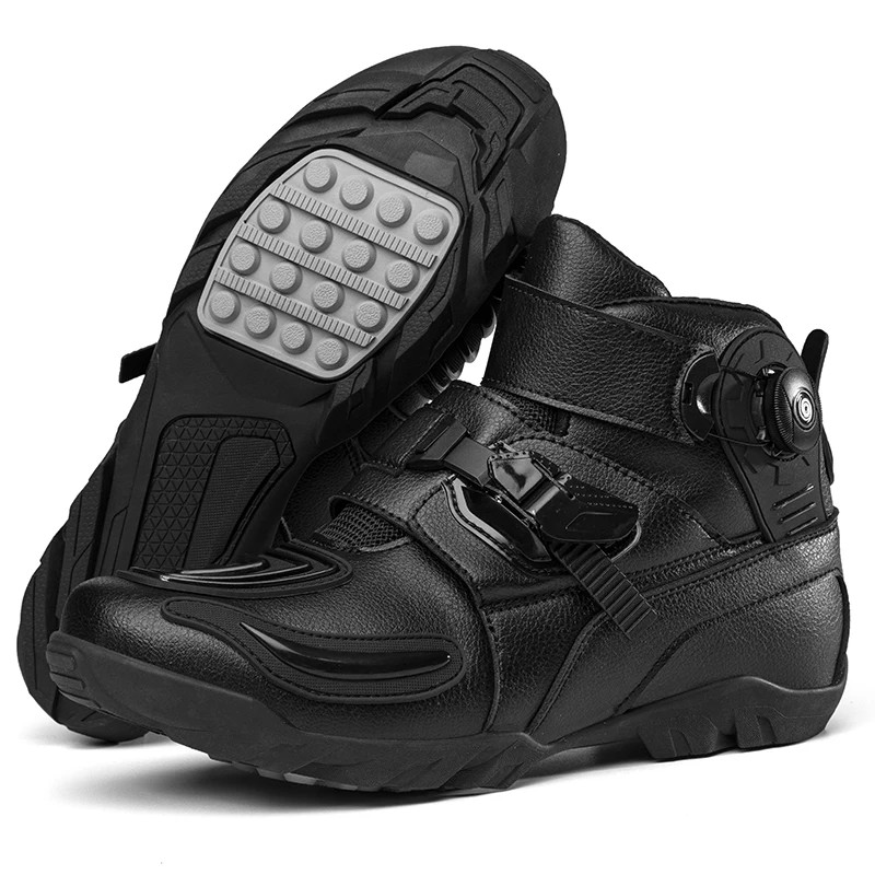 Motorcycle Riding Boots Men Outdoor Anti-fall Cross-country Cycling Racing Boots
