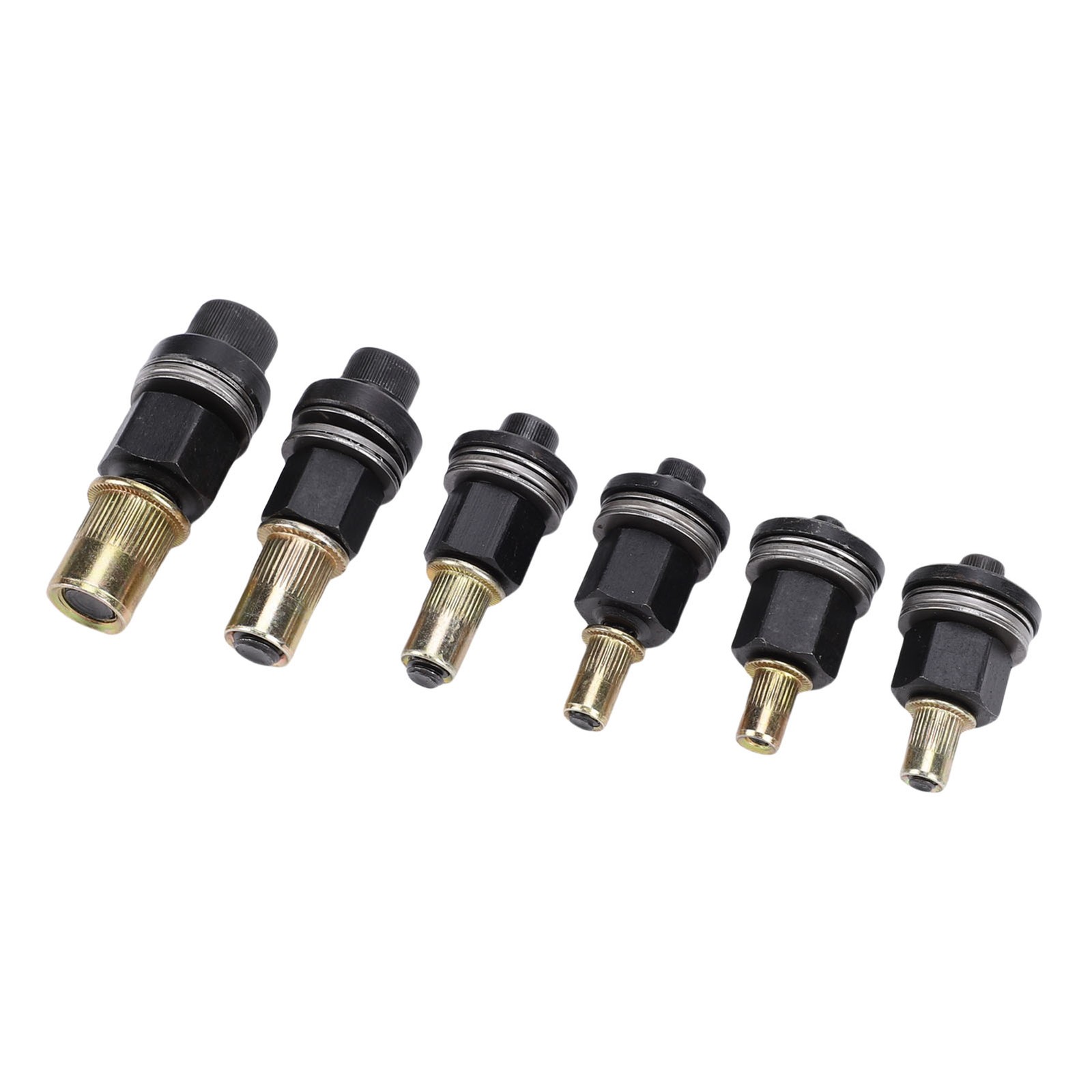 6-Piece SAE & Metric Rivet Nut Tool Set Manual Rivet Nut
