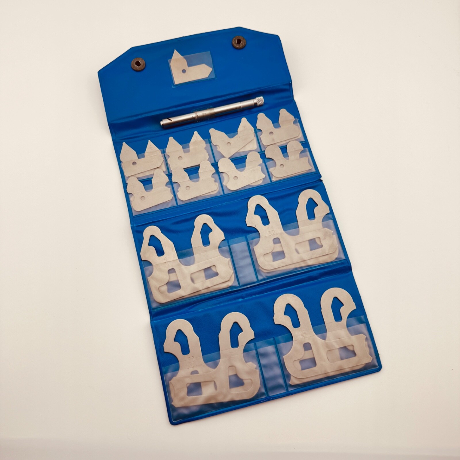 26 Piece Radius Gage Set, 0.010 to 0.500"