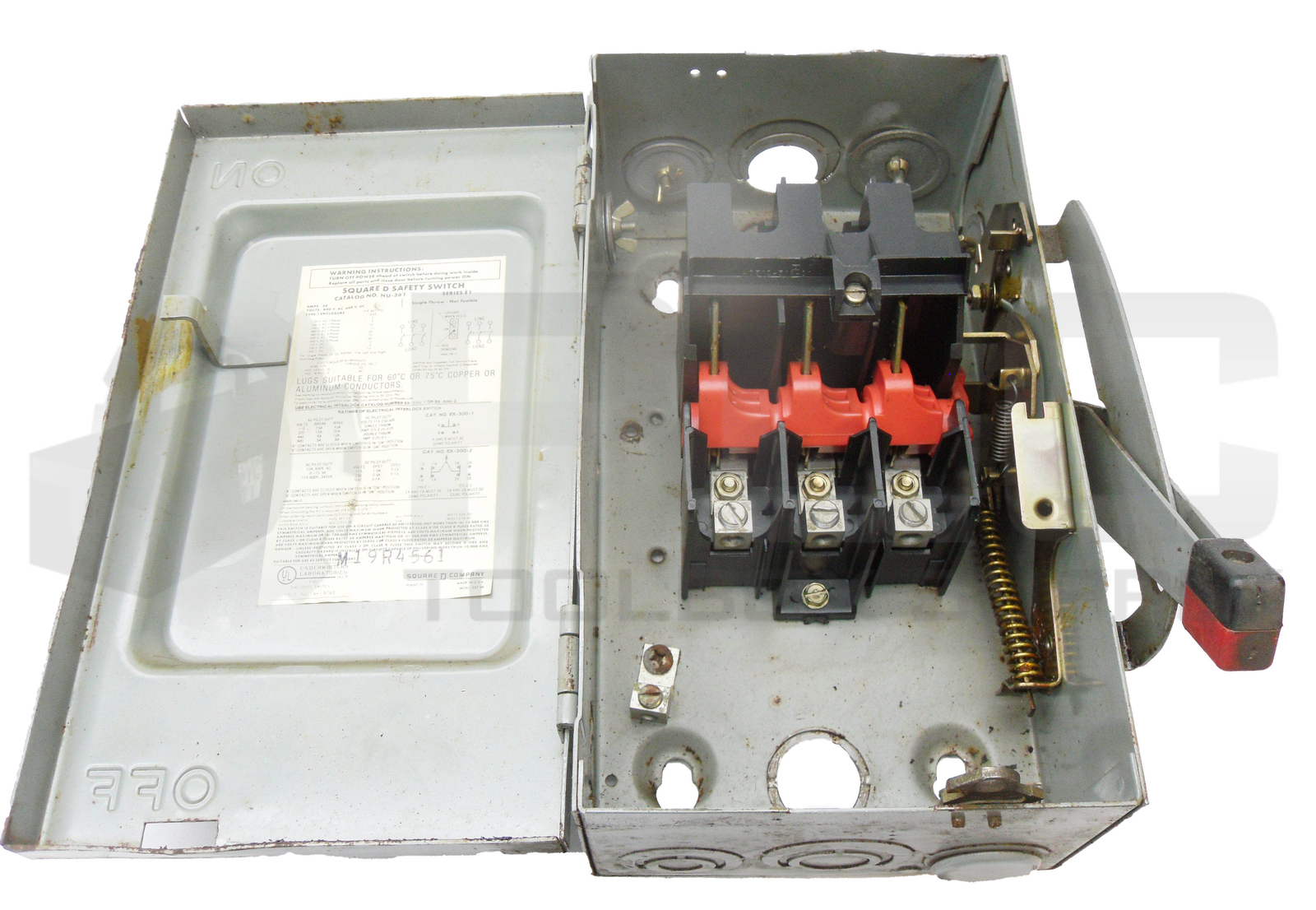 SQUARE D HU-361 SAFETY SWITCH SERIES E1