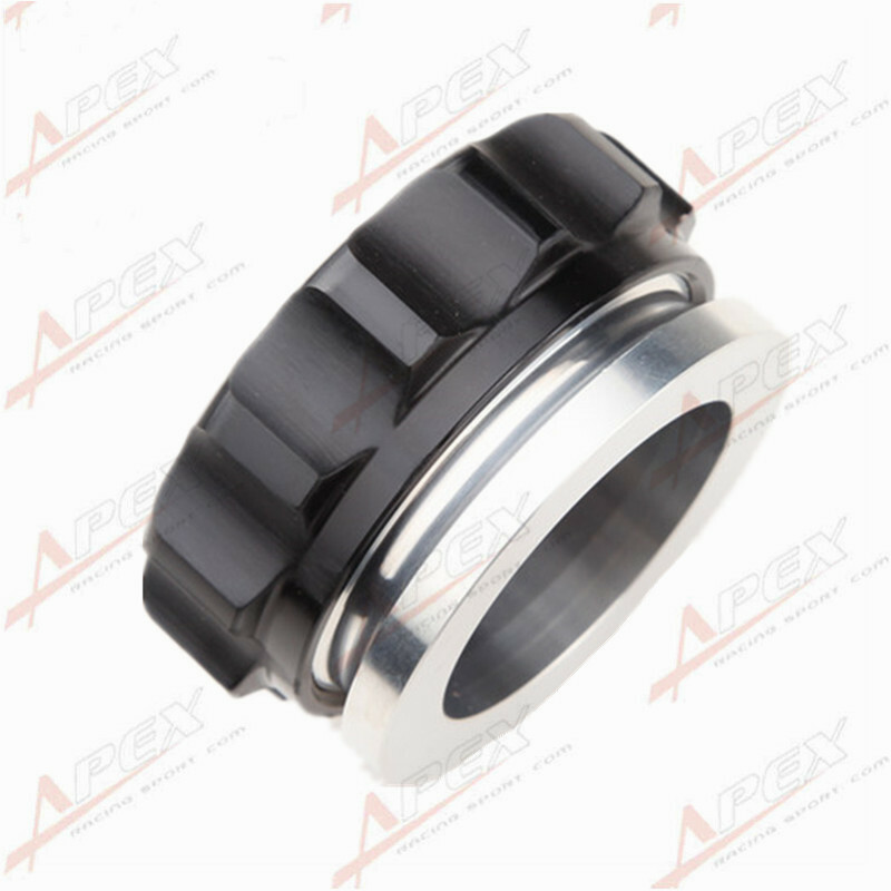 US BLACK 1.5" 38.1mm Aluminium Weld On Filler Neck And Cap Oil, Fuel, Water Tank