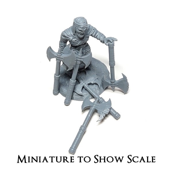 Axe Weapons / Miniature Accessories / Gaming Terrain & Scenery / Dioramas