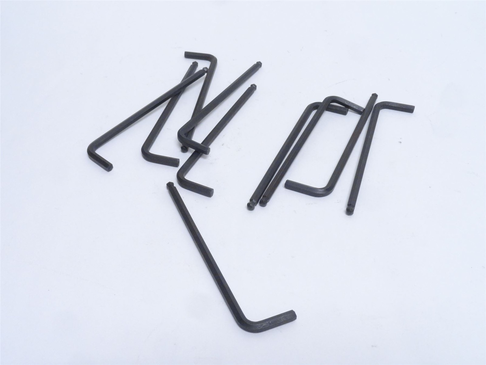 249596 New-No Box; Eklind 18212 Lot-10; Ball End Hex Keys; Size: 3/16"