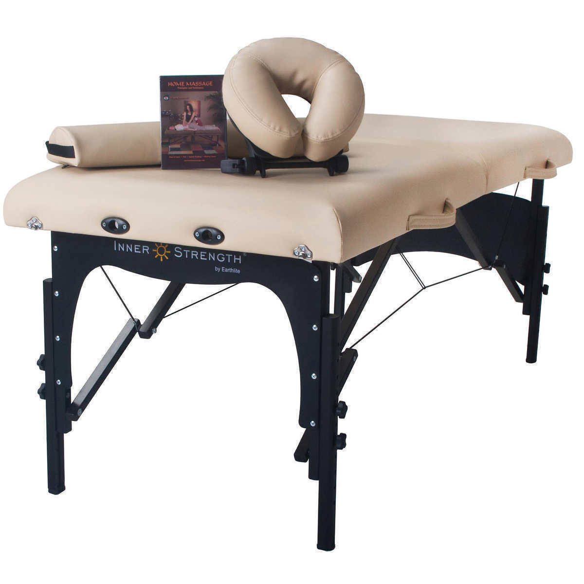 Inner Strength PRO Massage Table By Earthlite Full sized 30” x 73” table _BLACK