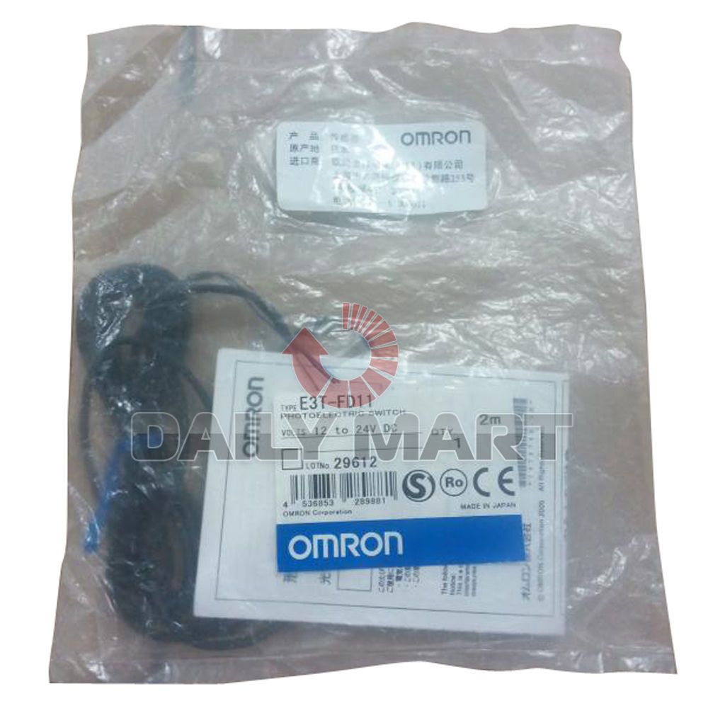 Omron E3T-FD11 Photoelectric Switch Senser Cable NPN Transistor Output Light-ON