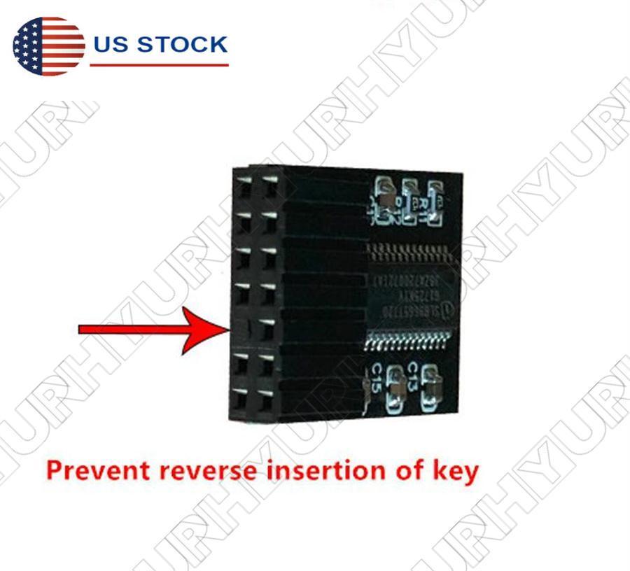 1 x TPM 2.0 Security module Trusted Platform Module for MSI 14PIN LPC MS-4136