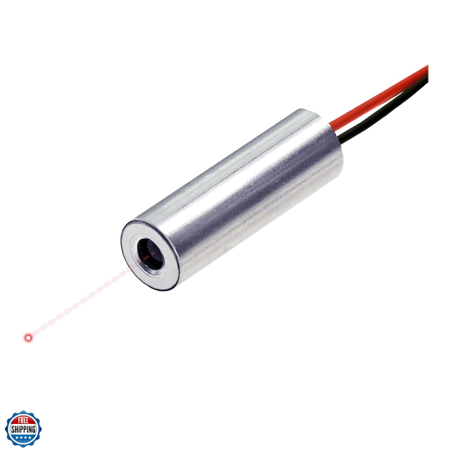 Compact Red Dot Laser Module Class 3R - Energy Efficient, Indoor Optimization