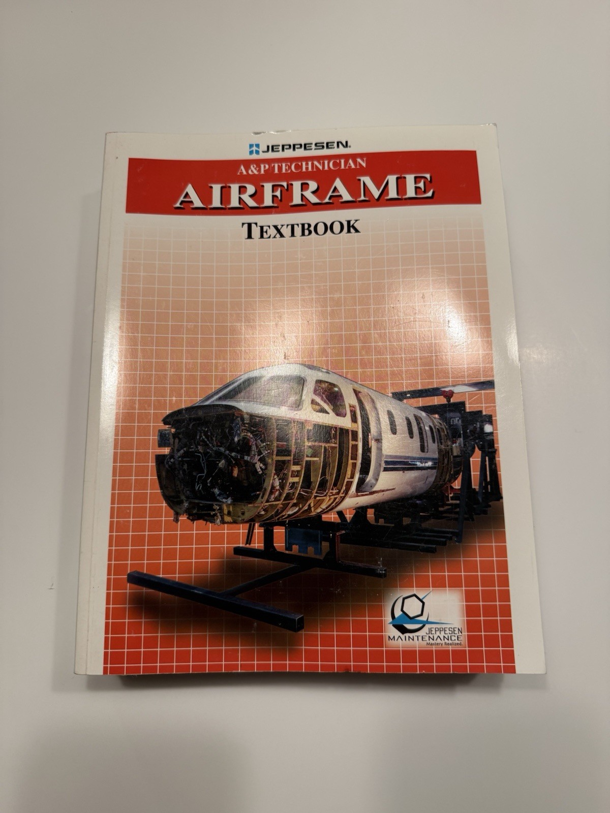 Jeppesen A&P Technician Airframe Textbook ISBN 0884872051 JS312692-002 Aviation