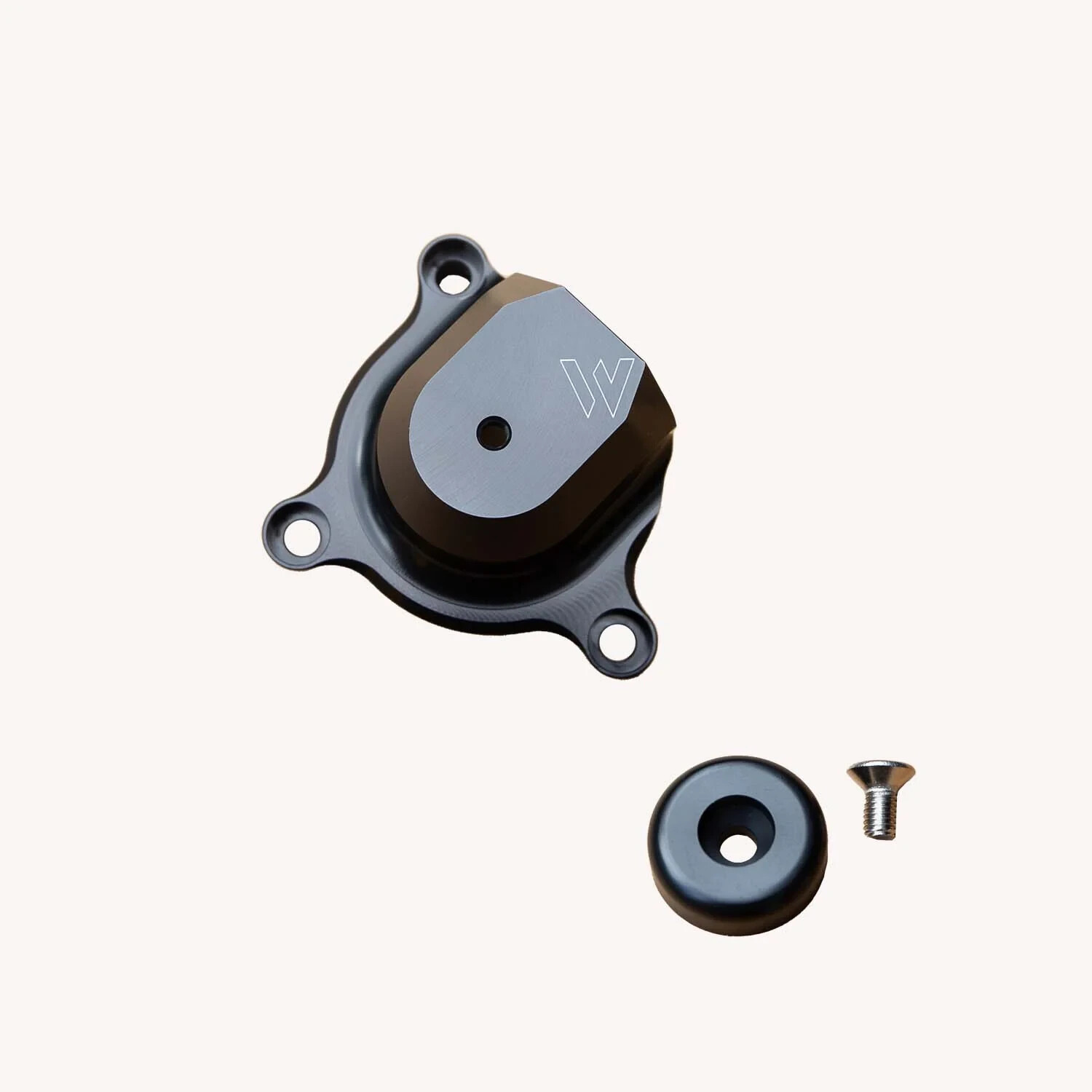 KAWASAKI 2021-2022 Z400 WOODCRAFT WATER PUMP COVER WITH SLIDER PUCK