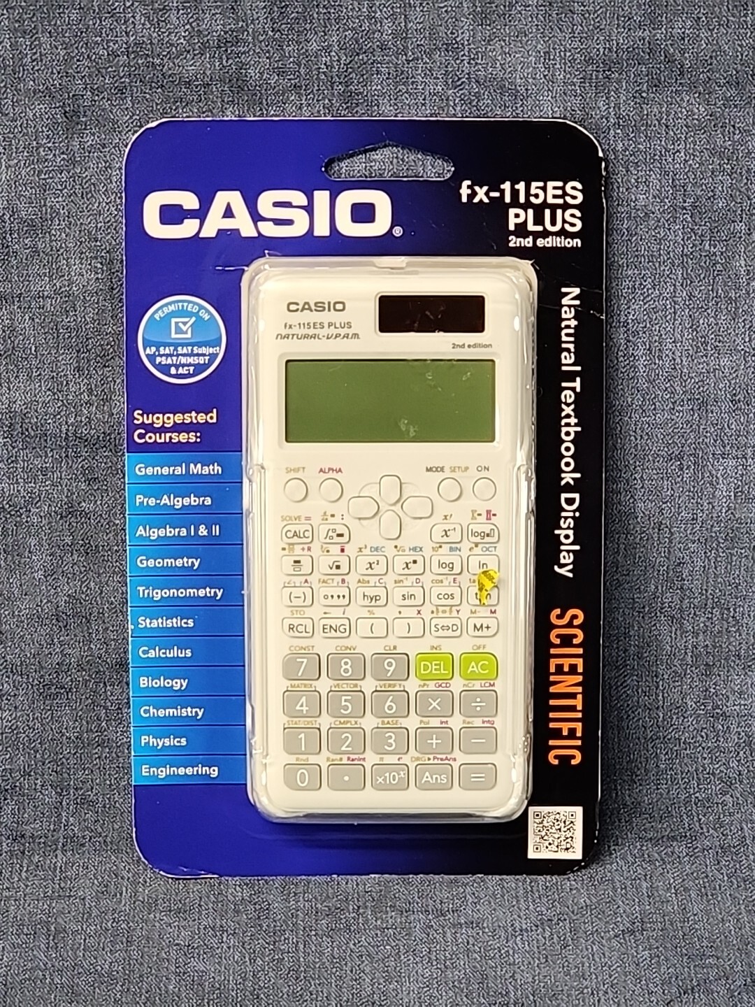 Casio FX-115ESPLS2 2nd Edition Advanced Scientific Calculator NEW mADB