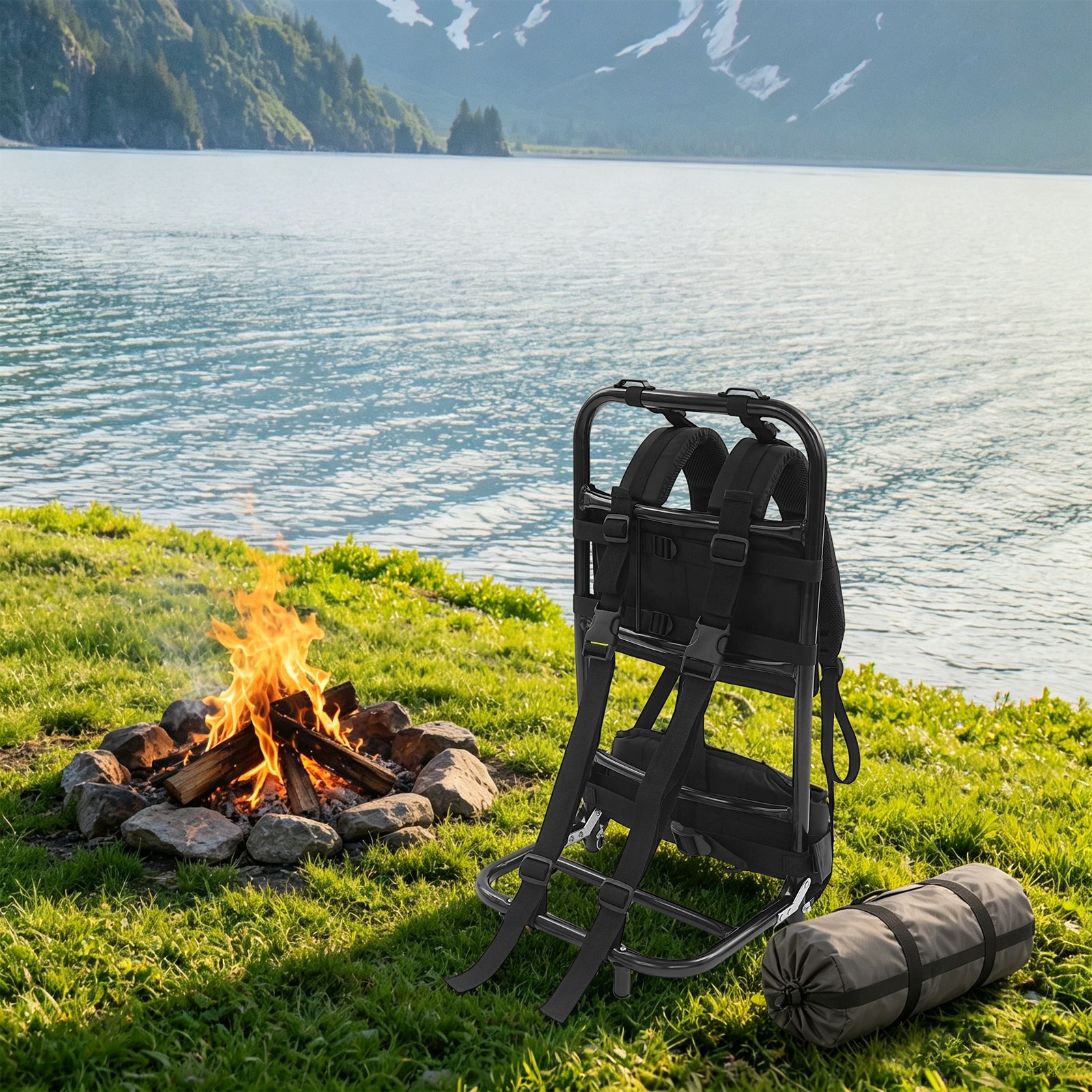 Backpack Frame, Hiking/Hunting Backpack Frame, Heavy Duty Backpack Frame