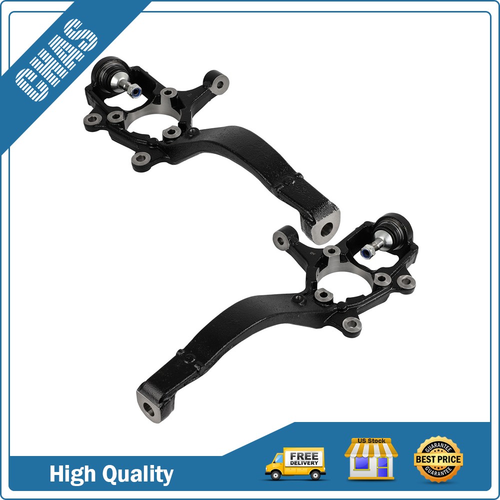 (2) Front Steering Knuckle For Dodge Durango Jeep Grand Cherokee 2011-2014 2015