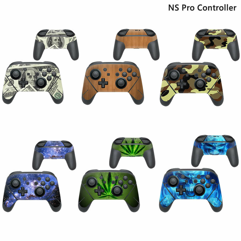 For Nintendo Switch Pro Controller Gamepad Skin Decal Vinyl Wrap Cover Sticker