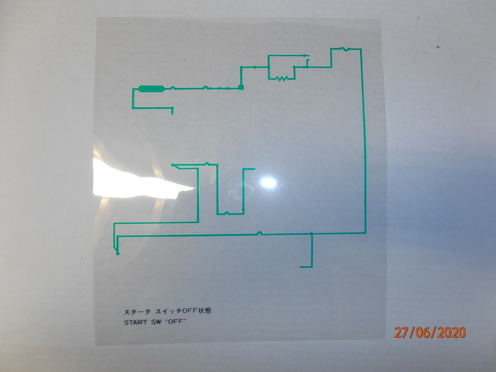 Overhead Projector Animated Transparencies. Key switch Start/Stop system.
