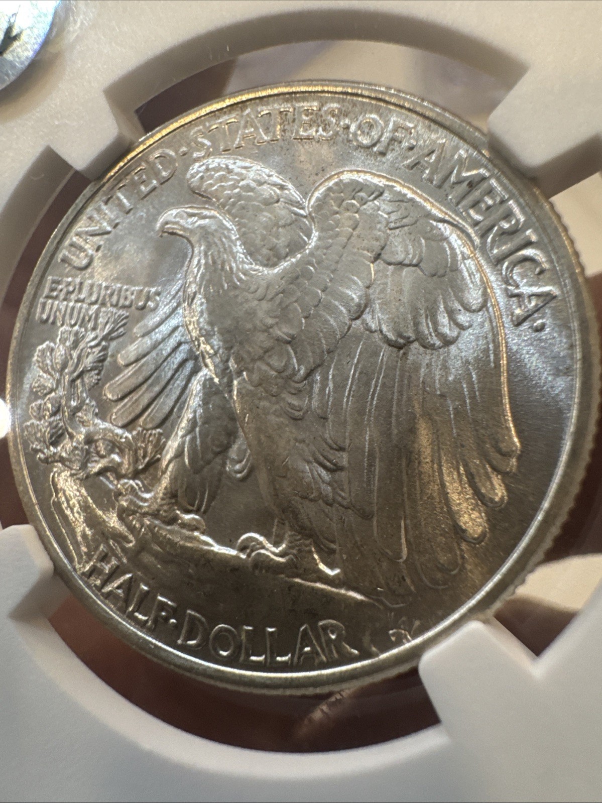 1945 50c Silver Walking Liberty Half Dollar NGC Ms66