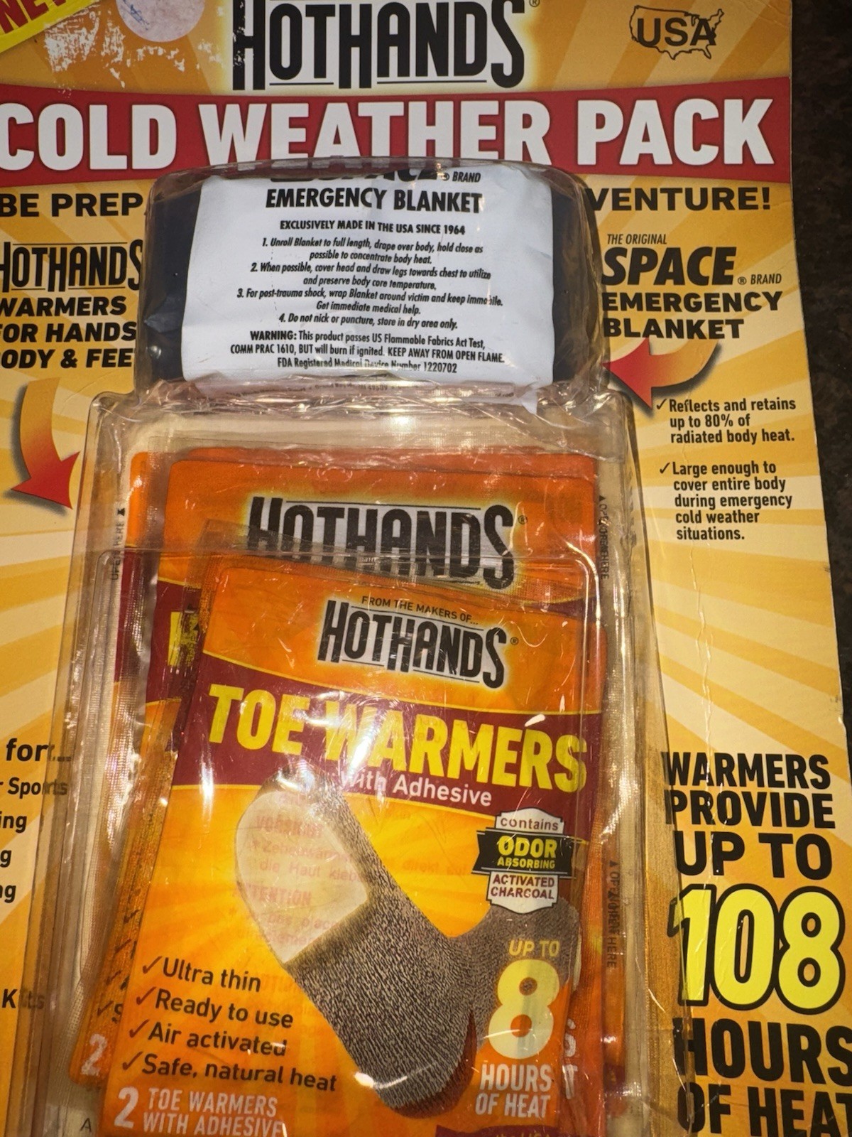 New Hothands Heatmax Cold Weather Pack