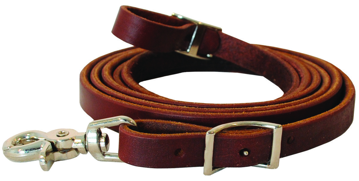Rein - Roping - 5/8" x 8' - Burgundy - (F280)