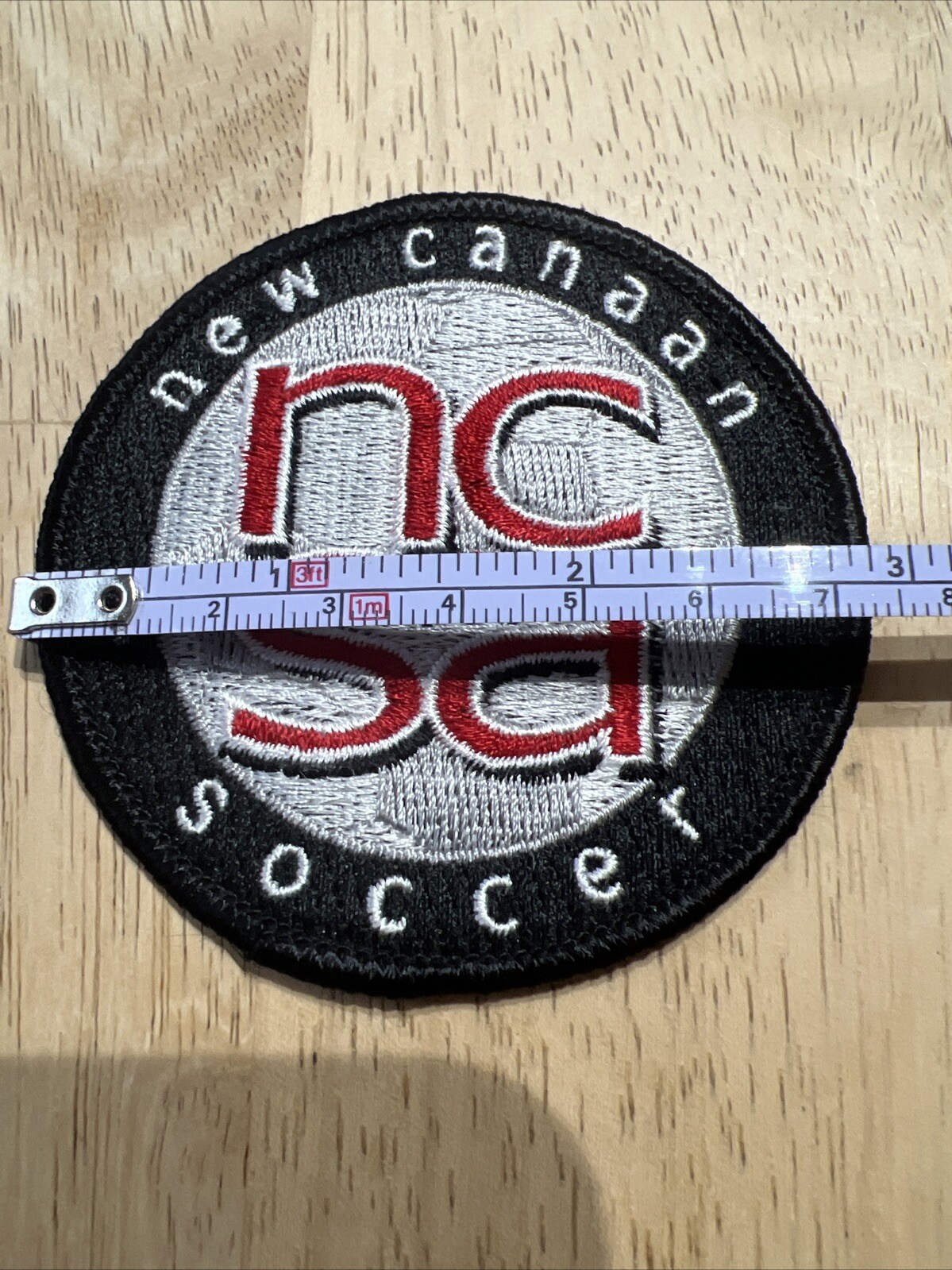 Vintage New Canaan NCSA Soccer Patch CT
