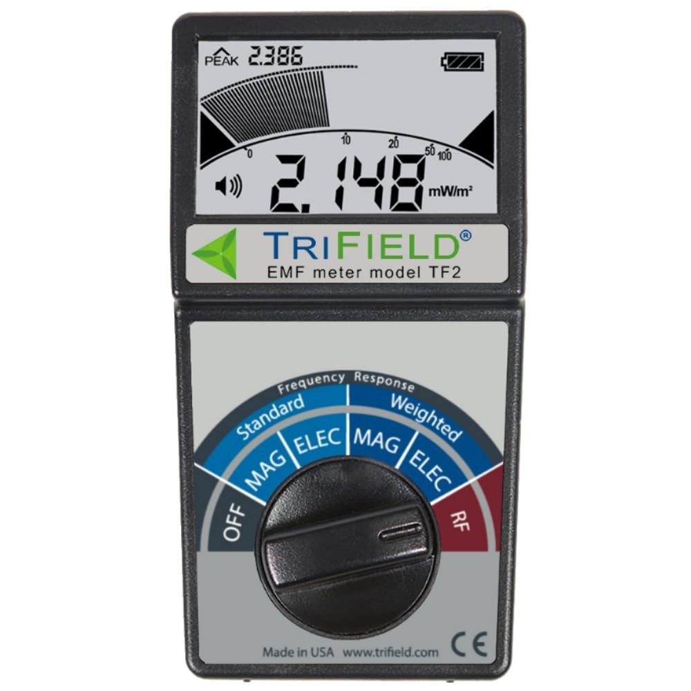 Portable EMF Detector - Magnetic, Electric, RF