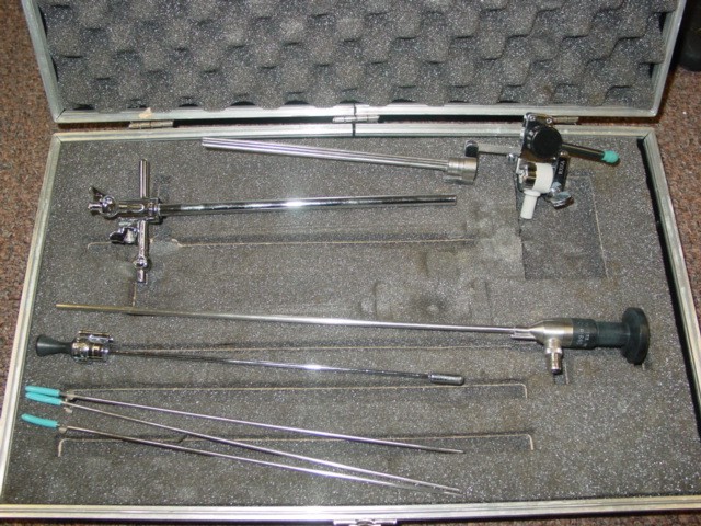 ACMI Rigid Endoscope FO-8168D 0* & Working Element & Extras