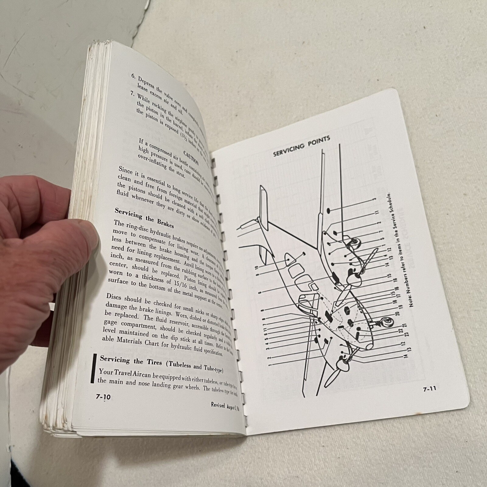 Beechcraft Travel Air D95A Owners Manual