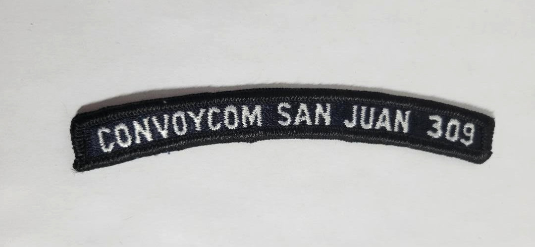 US Navy CONVOYCOM SAN JUAN 309  A Specific Naval Operation Involving a Convoy