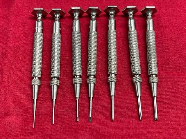 Starrett S555Z-7 Jewelers Screwdriver Set, Set of 7  IN STOCK