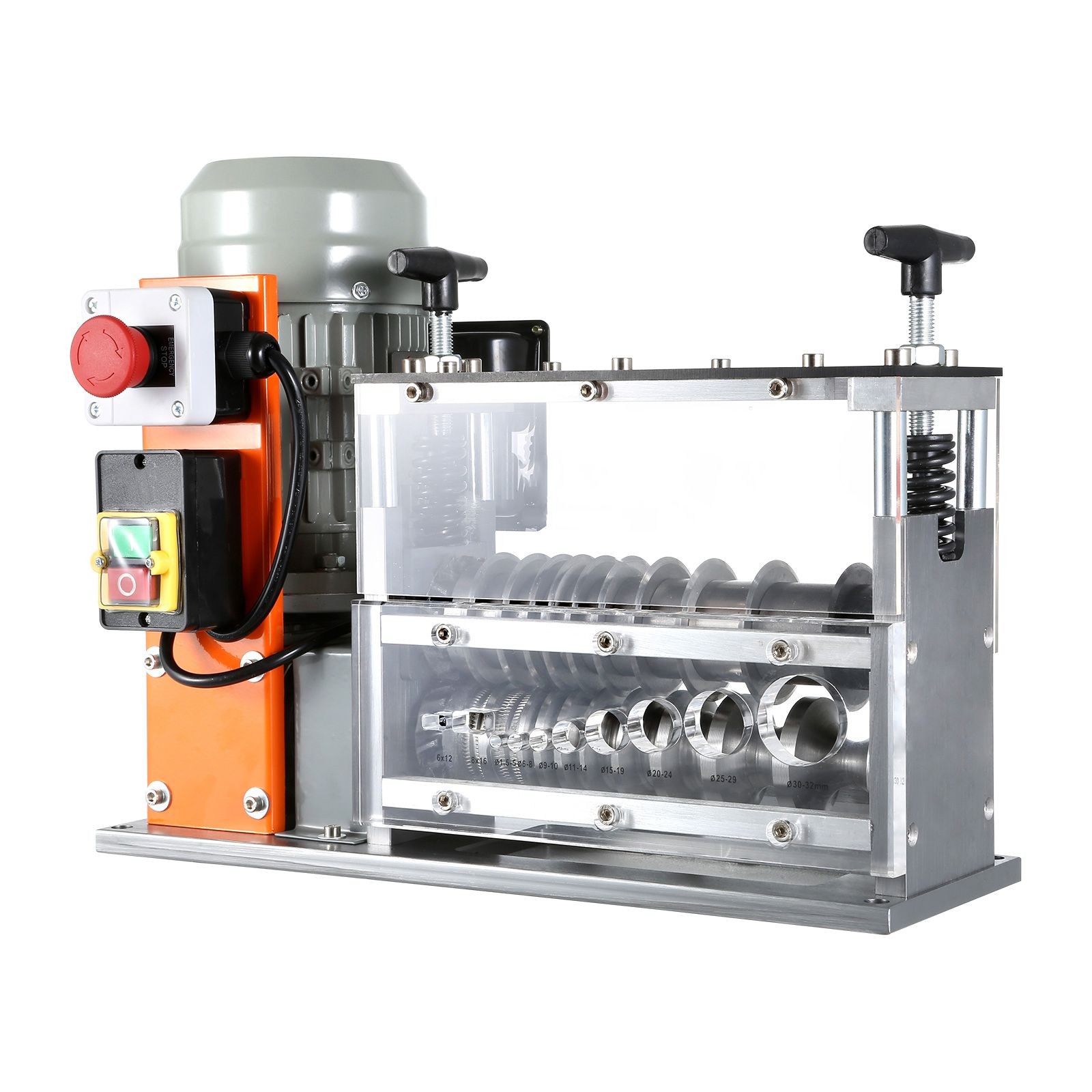 750W Automatic Wire Stripper 0.06-1.57in 10 Channels Visible Depth