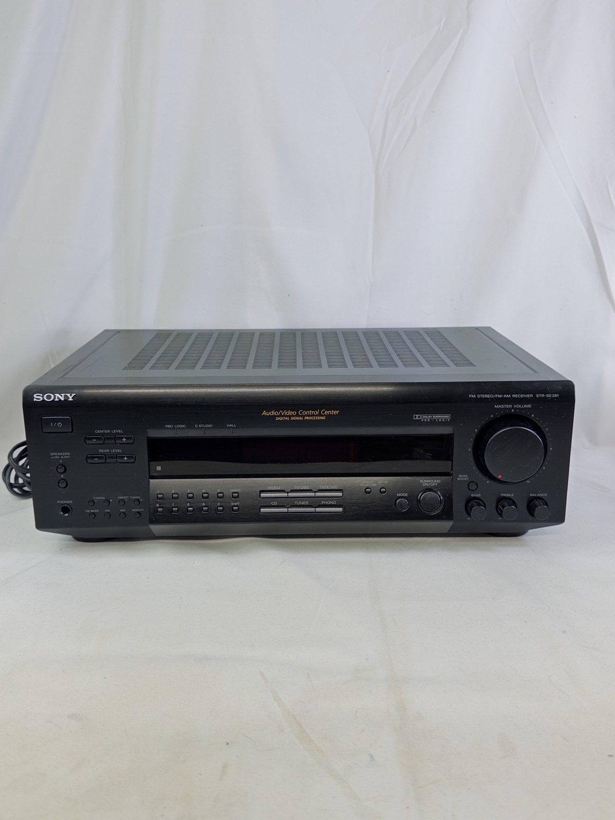 Sony STR-SE381 FM Stereo AM Receiver Audio Video Control Center Dolby Pro Logic