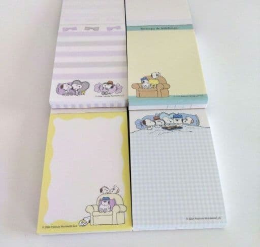 Snoopy Peanuts Brothers Stationery Set 10 Items