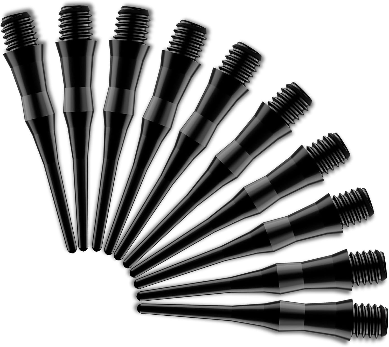 Convenient 100-Pack of Lightweight 2BA Thread Dart Points - Easy Setup