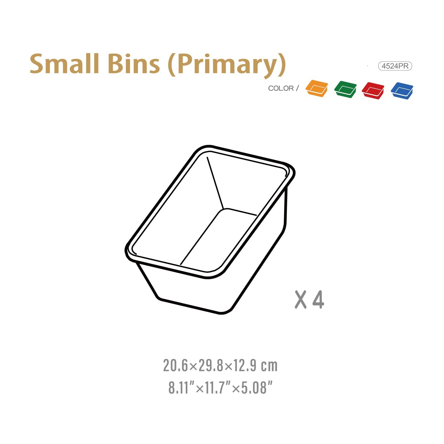 Small Stackable Storage Bins for Closet Organizers, Food Organizer Bins, Pant...