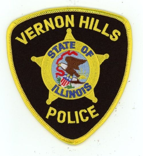 ILLINOIS IL VERNON HILLS POLICE NICE SHOULDER PATCH SHERIFF