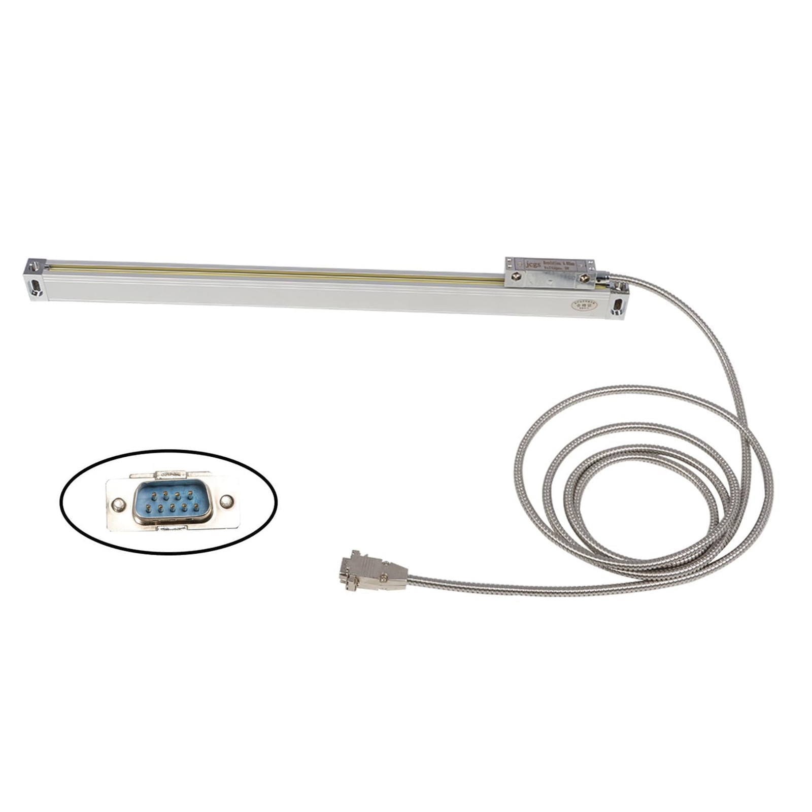 Jecoupoon 2-Axis Digital Display RPM Display Linear Scale Encoder DRO Kit