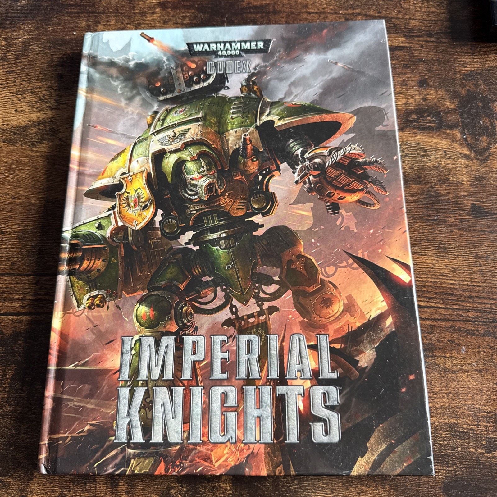 Warhammer 40K Imperial Knights Codex 7th Edition Hardback ISBN 978-1782537342
