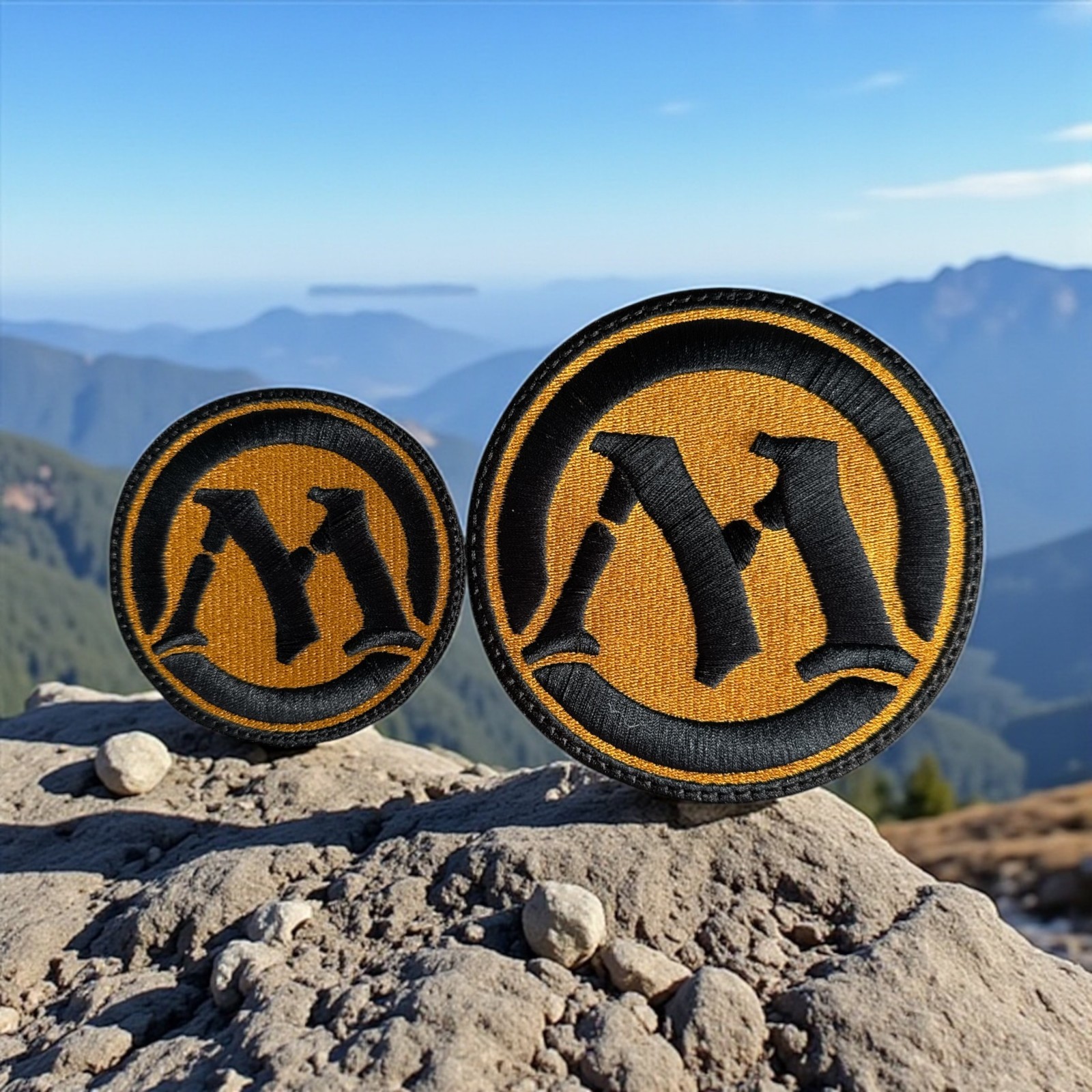 Magic the Gathering M Logo Embroidery Patch Multi Sizes 3.5" - 5"