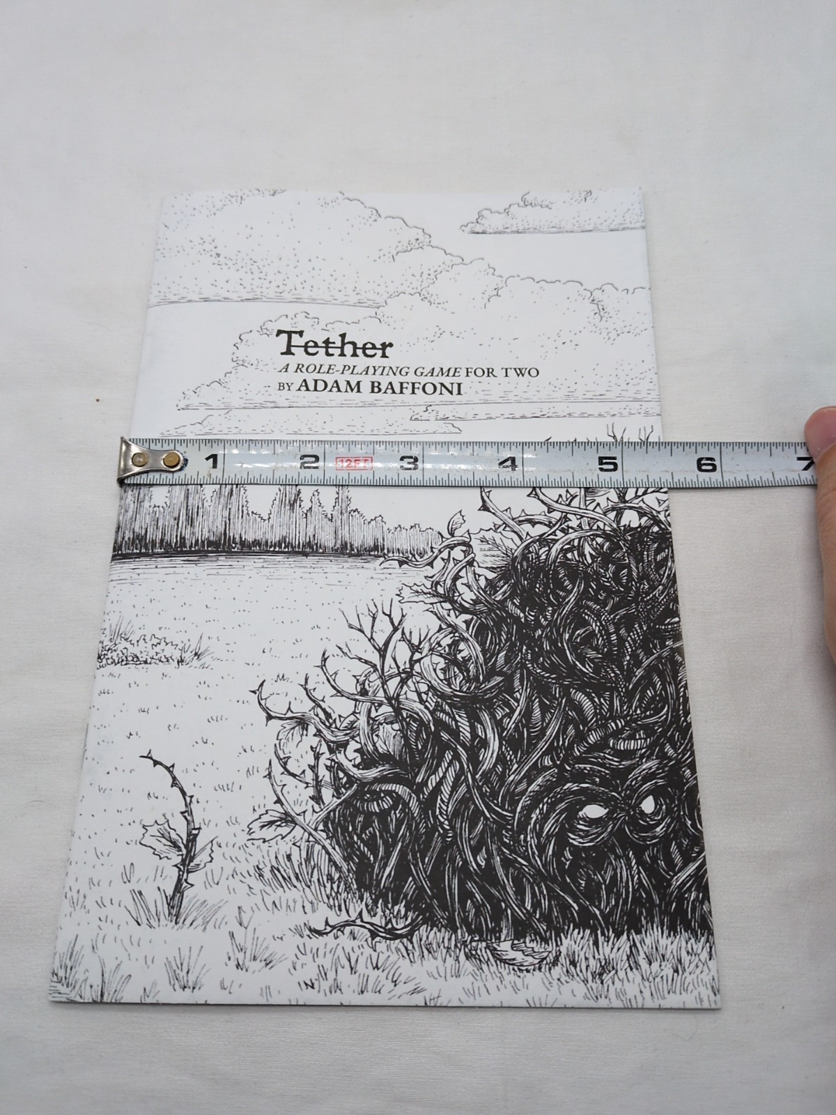 Tether A Role-Playing Game For Two Adam Baffoni Booklet