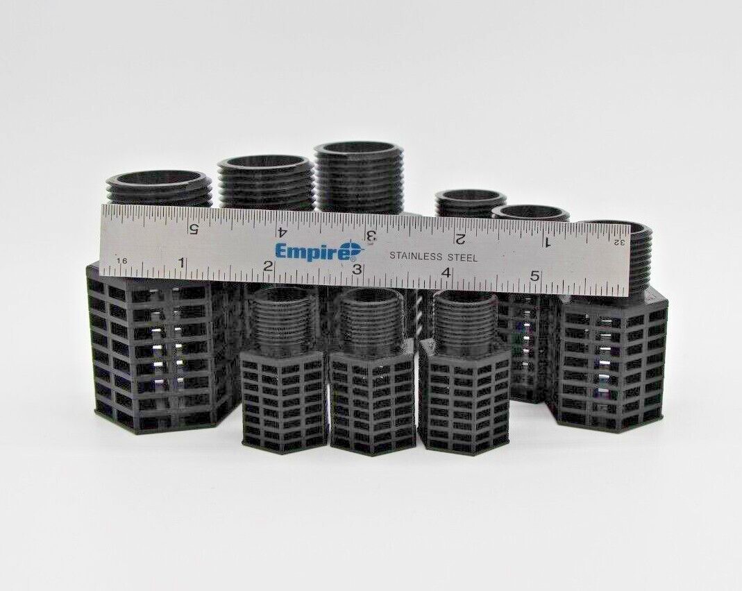 Bulkhead Screen Fitting for Aquariums and Hydroponics