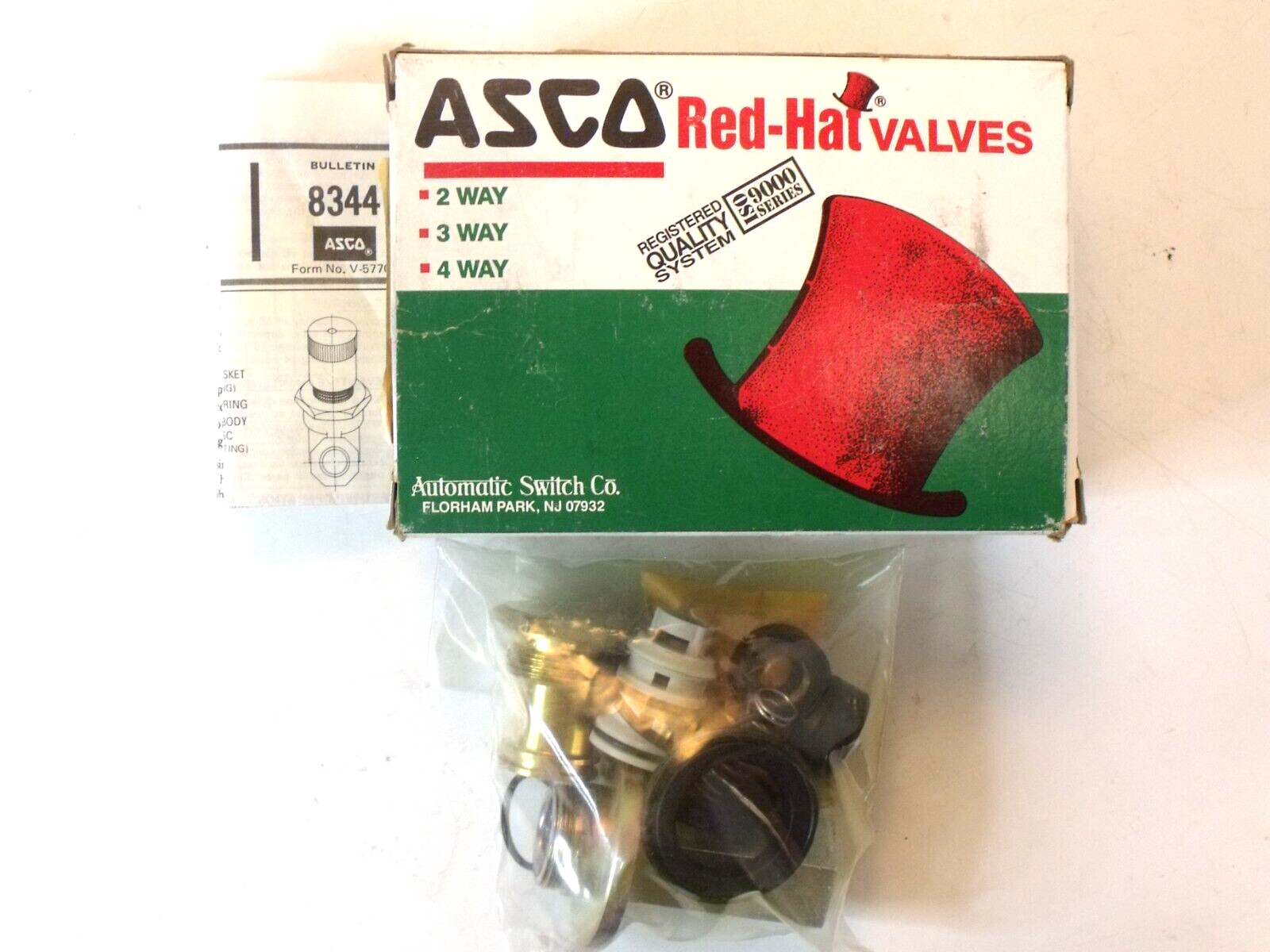 NIB Asco Red Hat 302715 Repair Kit