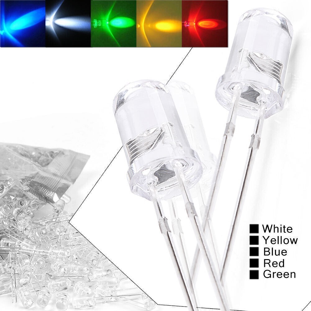 1000Pcs Round LED 20000 MCD Fit Light Cources Car Signal Indicator Super Bright