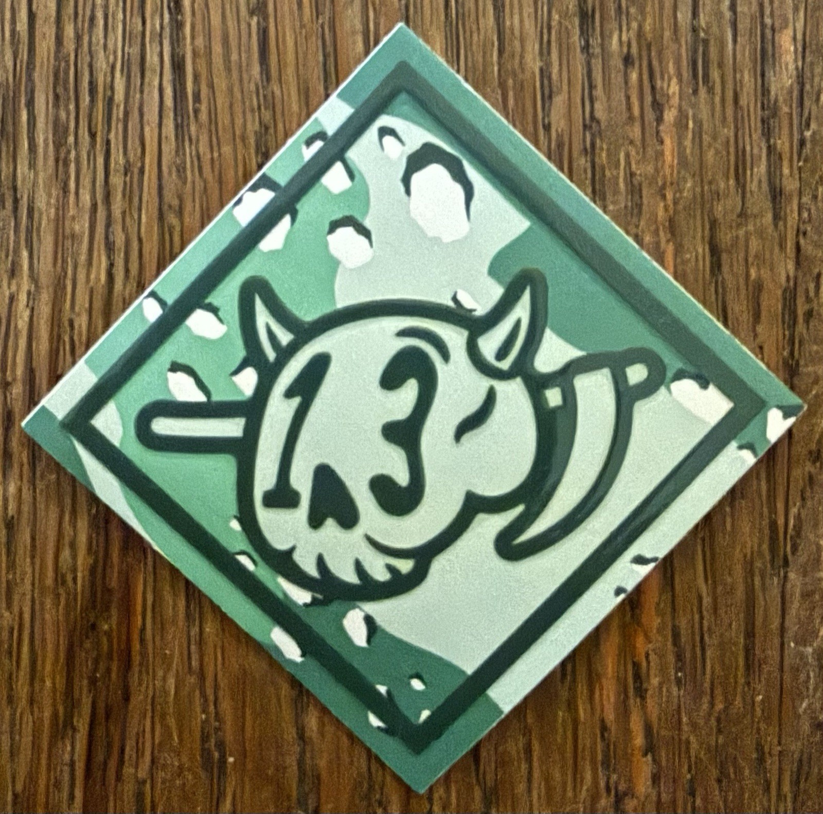 Thirteen Systems “Baja Chip Merit Badge” Sticker