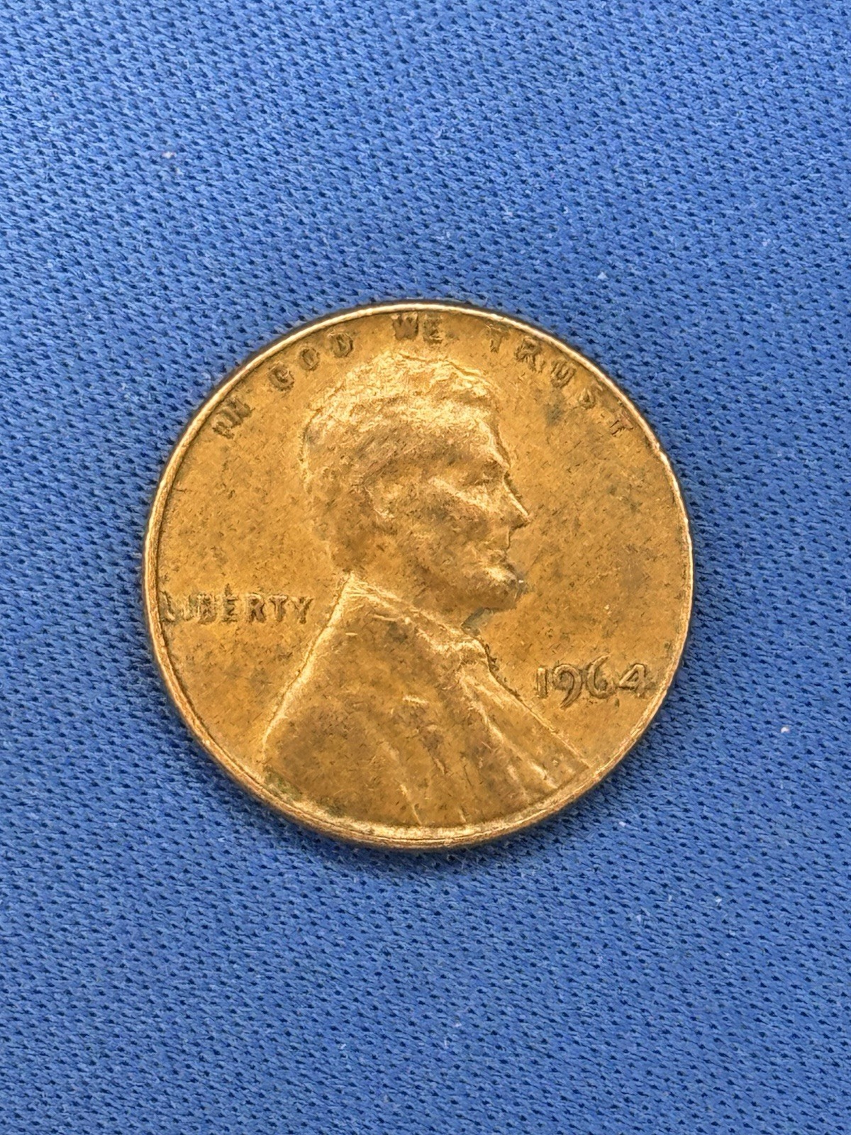 1964 Lincoln Memorial Cent Coin | Reverse Doubling