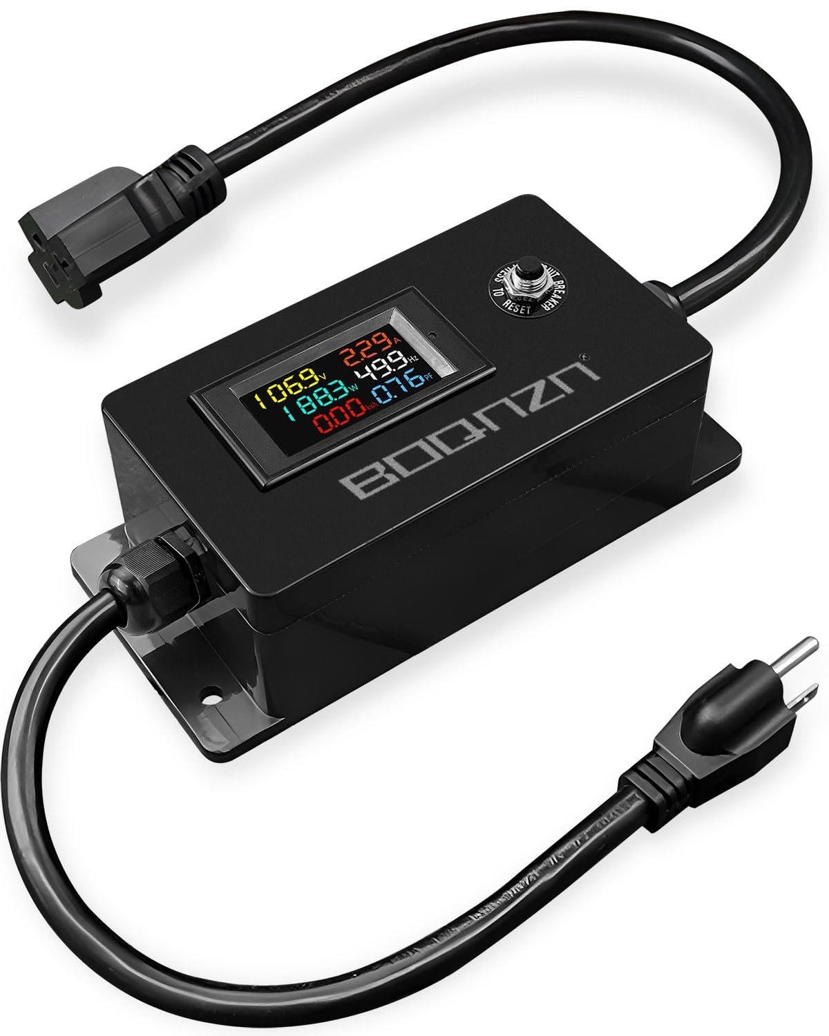 20A 125V AC Power Meter, NEMA 5-15P to 5-20R Outlet Monitor,...