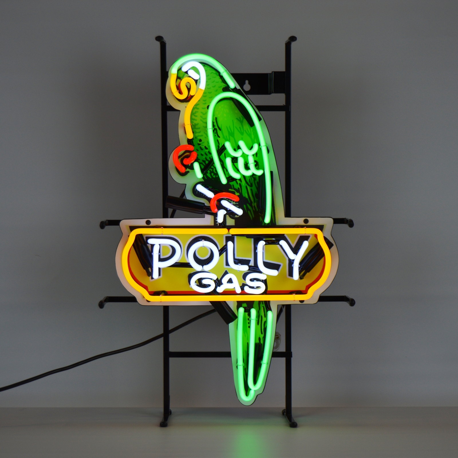 GAS - SHAPED POLLY GAS NEON SIGN