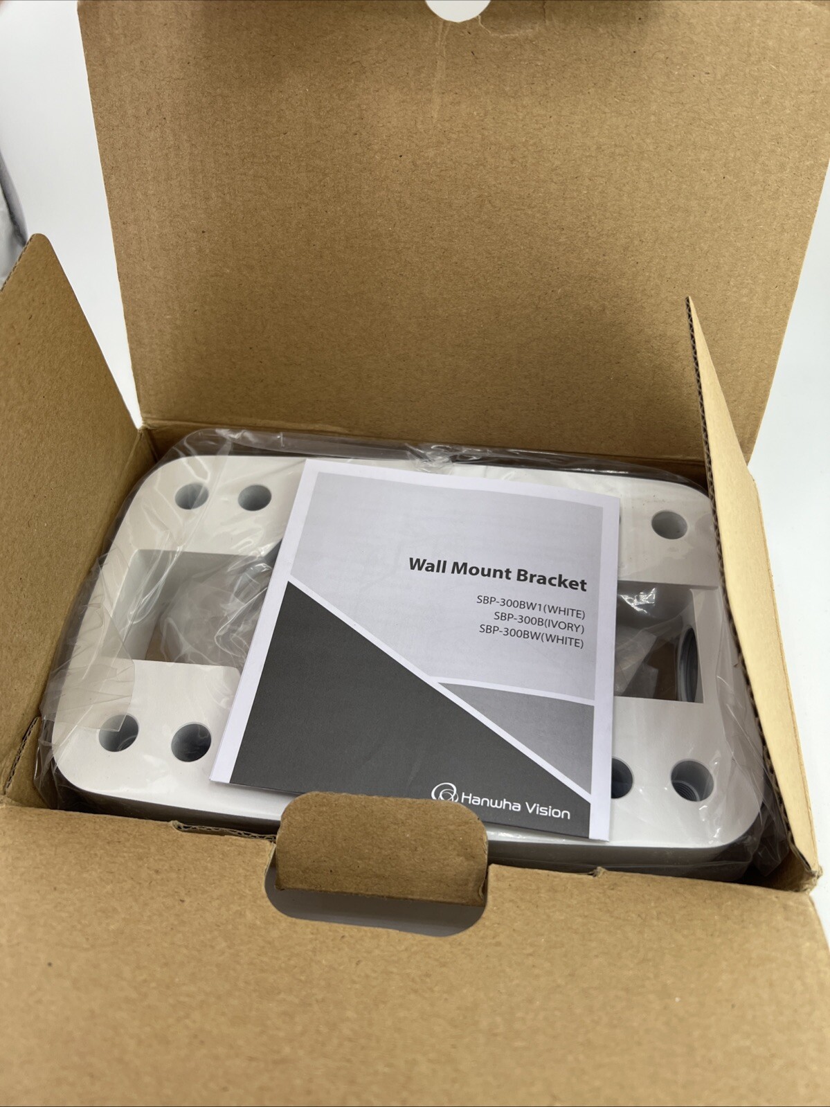 Hanwha Vision SBP-300BW1 Wall Mount Bracket