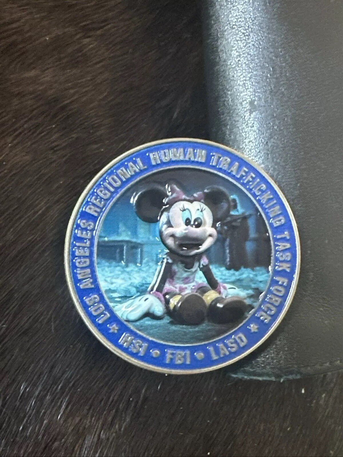 Los Angeles Regional Human Trafficking Task Force Challenge Coin