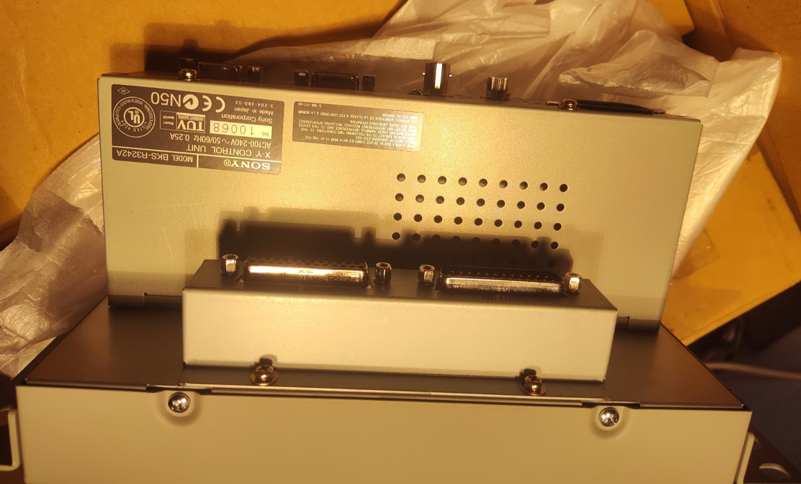 SONY BKS-R3242A, X-Y Control Unit