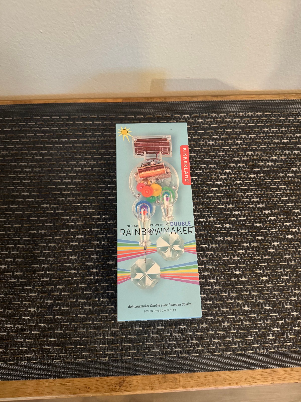 Solar Powered Double Rainbow Maker