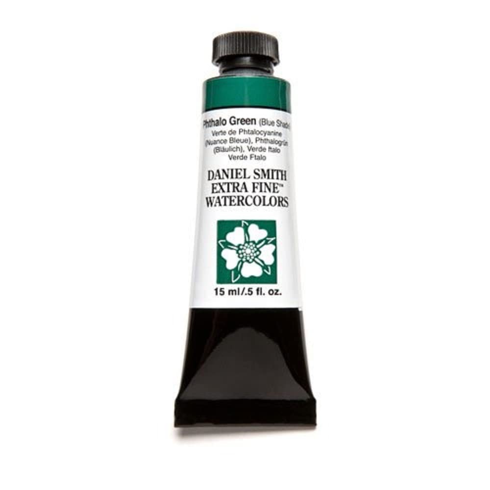 Daniel Smith Extra Fine 0.5 Fl Oz (Pack of 1), Phthalo Green Blue Shade